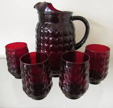 Vintage Anchor Hocking Royal Ruby Red
