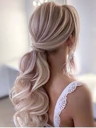 This simple prom hairstyle works well with hair that contains contrasting colors, such as very dark hair with bright blonde highlights. Blonde Hairstyle Whi Stylish Hair Colors Long Hair Styles Prom Hairstyles For Long Hair