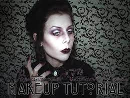 burtonesque victorian lady makeup