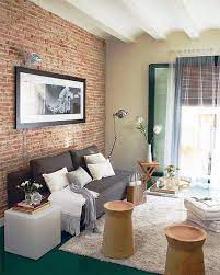 30 cool brick walls ideas for living room