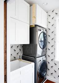 how we installed our laundry cabinets
