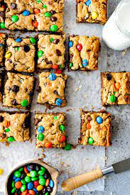 monster cookie bars easy two peas