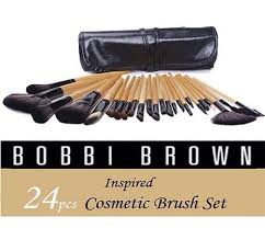 bobbi brown 24 pcs cosmetics brushes