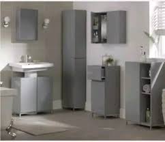Bathroom Gloss Single Wall Cabinet