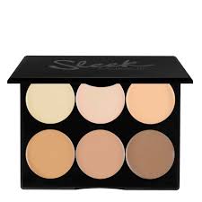 sleek makeup cream contour kit light