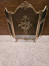 Vintage Fireplace Screen Antiques