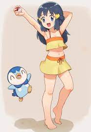 dawn and piplup (pokemon and 2 more) drawn by chiwino | Danbooru