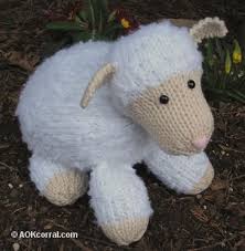Knitted Lamb Pattern