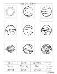 Talking concerning solar system worksheets pdf, below we will see particular similar photos to complete your references. Solar System Worksheets Superstar Worksheets