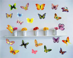 Erfly Wall Stickers L And Stick