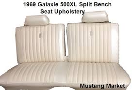 1969 69 Galaxie 500xl Split Bench Seat