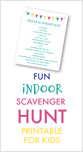 Treasure hunt is a pirate themed scavenger hunt app for kids. Free Printable Indoor Scavenger Hunt For Kids Nurturestore