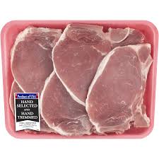 pork center cut loin chops thin bone in