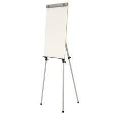 Pragati Systems Flip Chart Easel Stand With Mdf Dry Erase Whiteboard For Office Home School 2x3 Feet Grey
