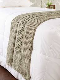 Bed Runner Knitted Blankets