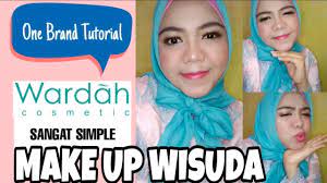 tutorial make up wisuda one brand