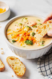 the best broccoli cheese soup with