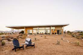 this cowboy modern desert retreat has
