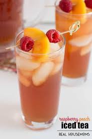 raspberry peach iced tea real housemoms