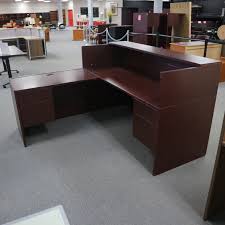 Create a home office with a desk that will suit your work style. Hon Receptionist L Desk Office Furniture Liquidations