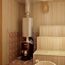Short Wood Burning Sauna Heater Stove