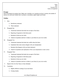 Structure of A Five Paragraph Essay