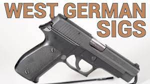 west german sig sauer p series pistols