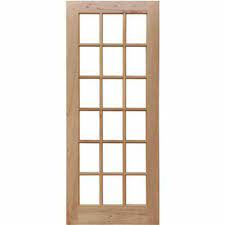 Meranti Wood And Glass Doors