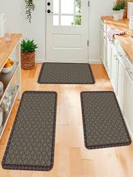 printed floor mat kitchen hallway