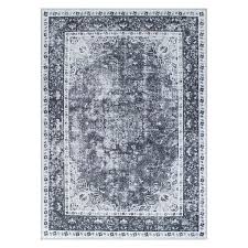 world rug gallery black 8 ft 4 in x