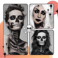 favrison halloween cosplay sfx makeup makeup black and white set oil based face paint makeup for halloween