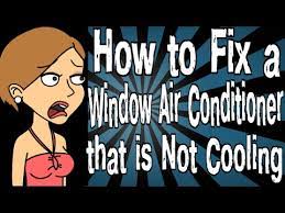 how to fix a window air conditioner