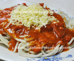 spaghetti filipino style filipino