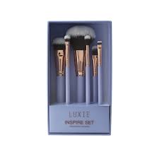 luxie inspired face and eye brush set