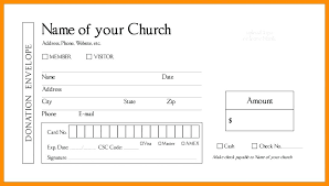 Church Pledge Card Template Awesome Templates For Weddings