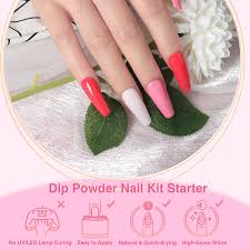 dip powder nail kit starter suitable