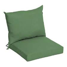 green outdoor chair cushions