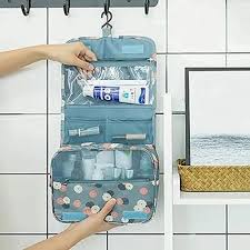 hanging cosmetic toiletry bag pouch kit