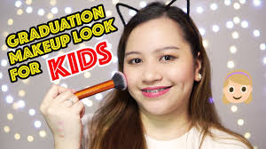 graduation makeup tutorial for kids