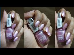 lakme color crush true wear nail paint
