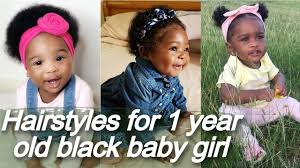 Hairstyles for black girls don't always have to be long and #2: 25 Hairstyles For 1 Year Old Black Baby Girl Little Black Hairstyle Youtube