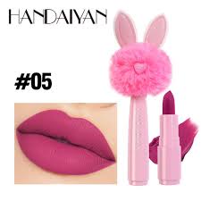 5 color matte lipstick mini plush