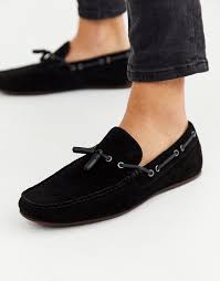 Discover the latest asos design shoes for women at modesens. Asos Design Driving Shoes In Black Suede With Lace Detail Asos