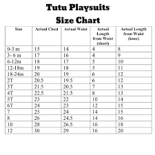 Tutu Sizes Classic Size Chart Diy Fortheloveofgolf