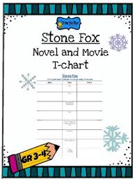 Stone Fox T Chart Compare And Contrast The Novel And The Movie