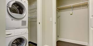 In front add about 4 feet to load and unload. How To Choose The Best Stackable Washer And Dryer