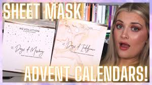 revolution skincare 12 days of masking
