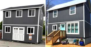 Tr 1600 20x44 two story by tuff shed storage buildings. People Are Turning Home Depot Tuff Sheds Into Affordable Two Story Tiny Homes