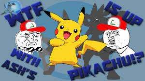 what is up with ash s pikachu