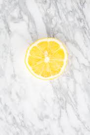 Lemon On Gray Marble Stock Photo, Picture And Royalty Free Image. Image  35076528.